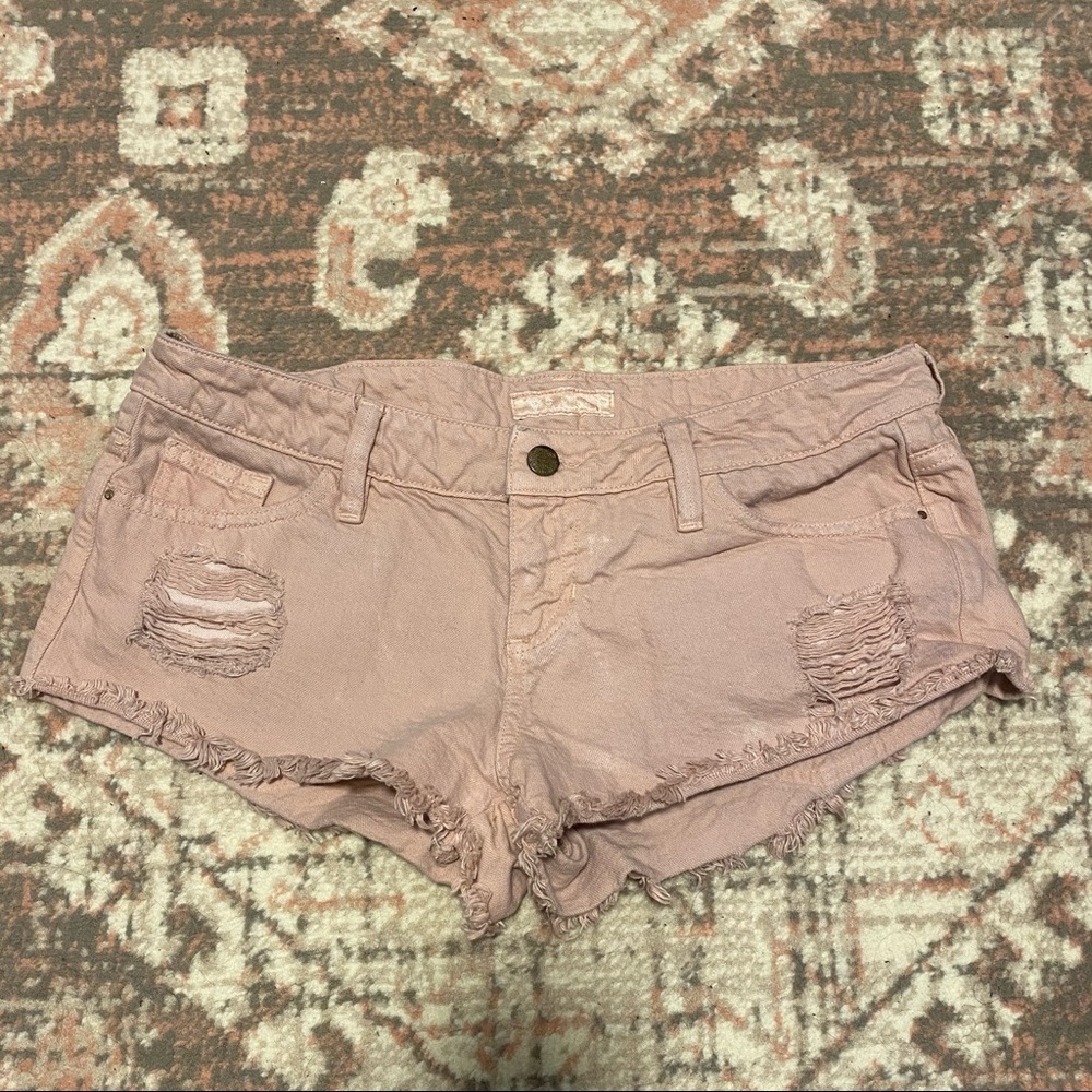 Pink Guess Jean Shorts